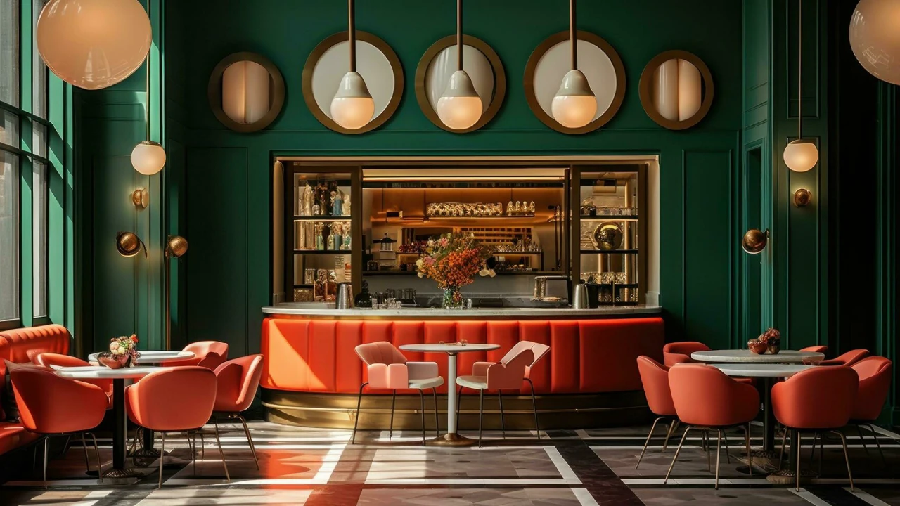 mobiliario-contract-Restaurante Moderno